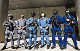 港媒：香港三支“反恐部队”七一将换新装，以不同颜色区分警种